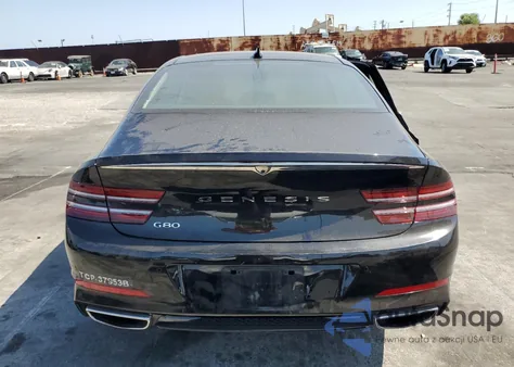 2022 Genesis G80 Base из США, поврежденный, VIN KMTGB4SC5NU104413